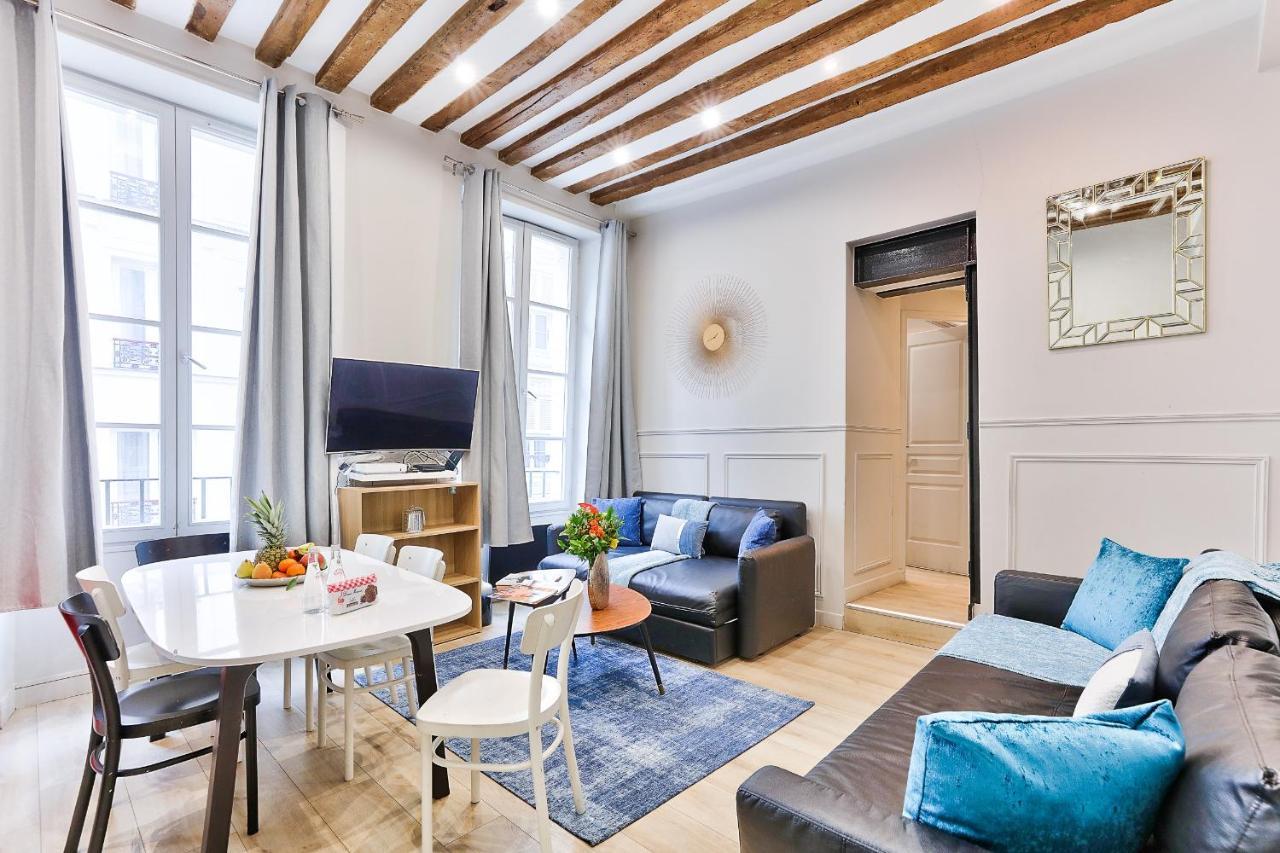 Апартаменты 44-Cosy Flat Montorgueil Париж Экстерьер фото