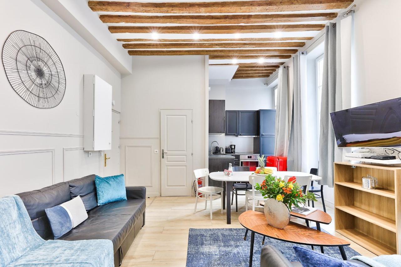 Апартаменты 44-Cosy Flat Montorgueil Париж Экстерьер фото