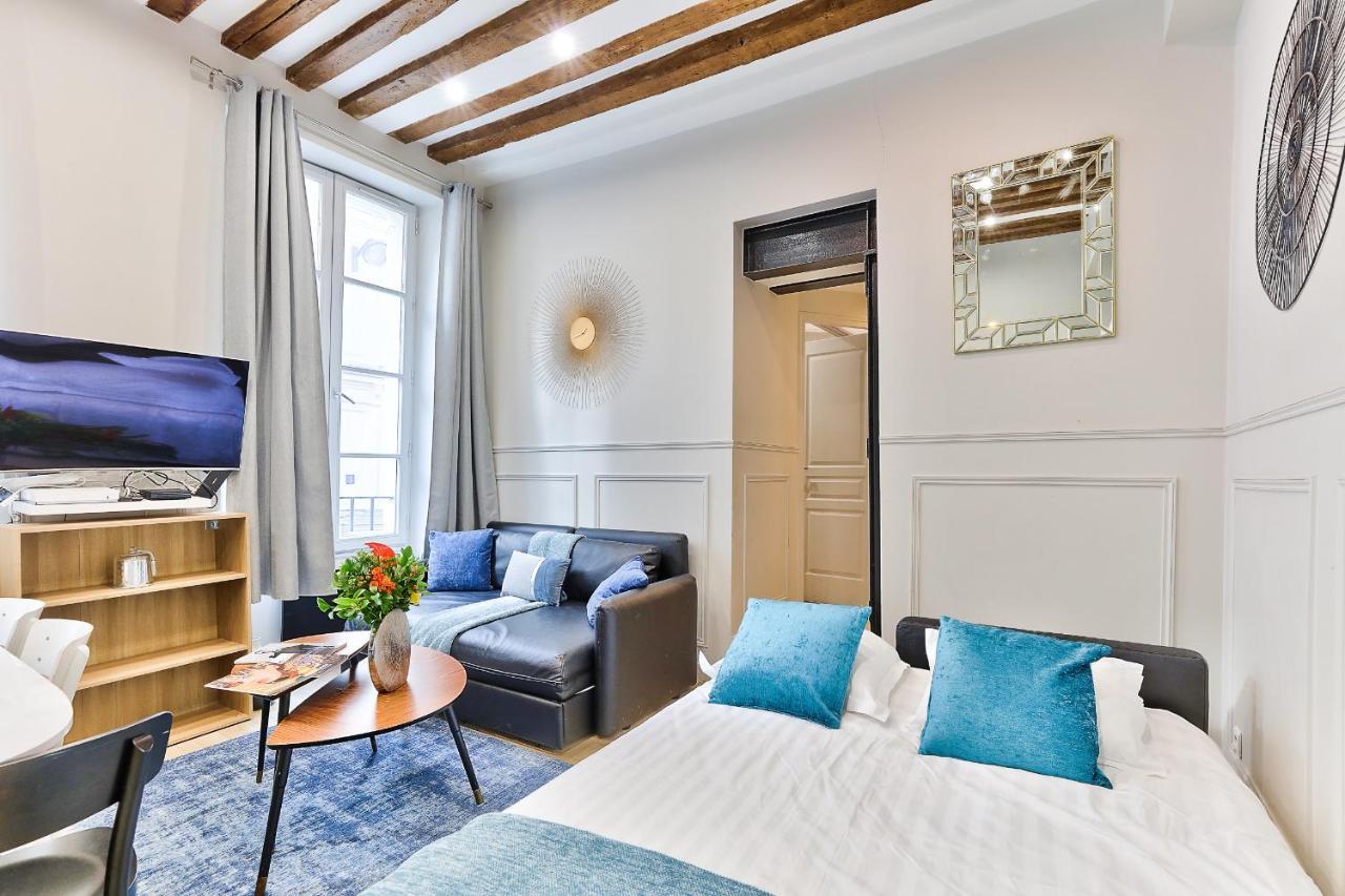 Апартаменты 44-Cosy Flat Montorgueil Париж Экстерьер фото